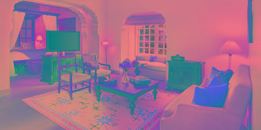 The Oberoi Rajvilas Jaipur Eksteriør billede