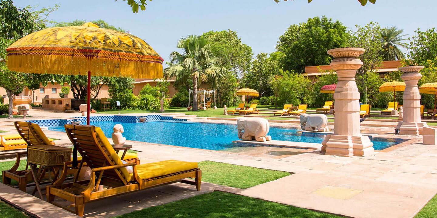 The Oberoi Rajvilas Jaipur Eksteriør billede